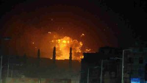 ABD ve İngiltere Yemen’e yeniden saldırdı