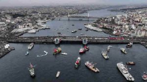 İstanbul’da yeni yılın ilk gününde şehitler ve Gazze için yürüyüş