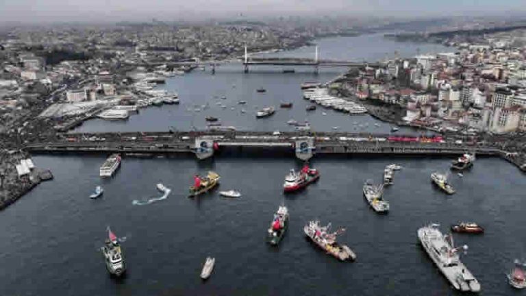 İstanbul’da yeni yılın ilk gününde şehitler ve Gazze için yürüyüş