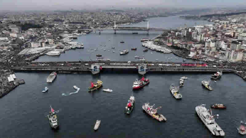 İstanbul’da yeni yılın ilk gününde şehitler ve Gazze için yürüyüş