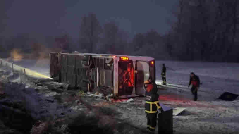 Kastamonu’da yolcu otobüsü devrildi: 6 kişi hayatını kaybetti