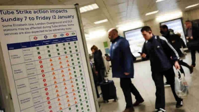 Londra Metrosu’nda grev devam ediyor