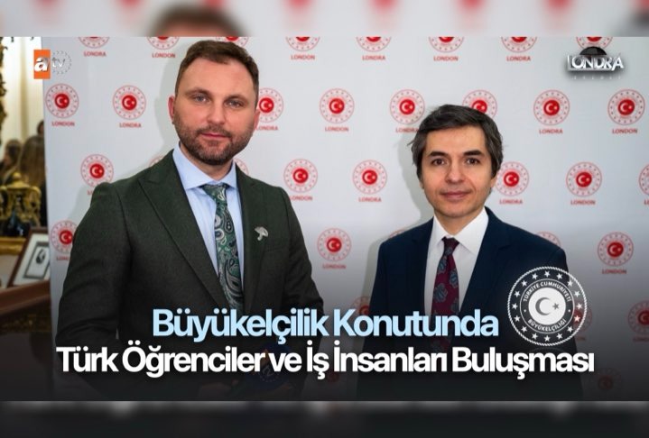 Büyükelçilik konutunda Türk öğrenciler ve iş insanları buluşması…