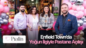 Enfield Town’da yoğun ilgiyle pastane açılışı…