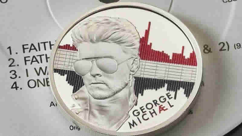 Kraliyet Darphanesi, George Michael’ın yer aldığı koleksiyon parasını tanıttı