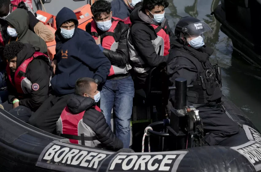 İngiltere’de yeni rekor: Üç Ayda 4 Bin 644 Düzensiz Göçmen Geldi