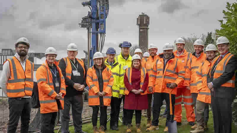 BGS, İngiltere’de jeotermal ısıtma sisteminin temelini attı