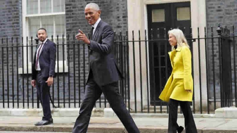 Londra’ya gelen Obama’dan Başbakan Sunak’a nezaket ziyareti