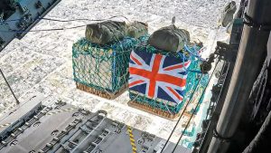 İngiltere Gazze’ye İlk Kez Havadan Yardım Gönderdi