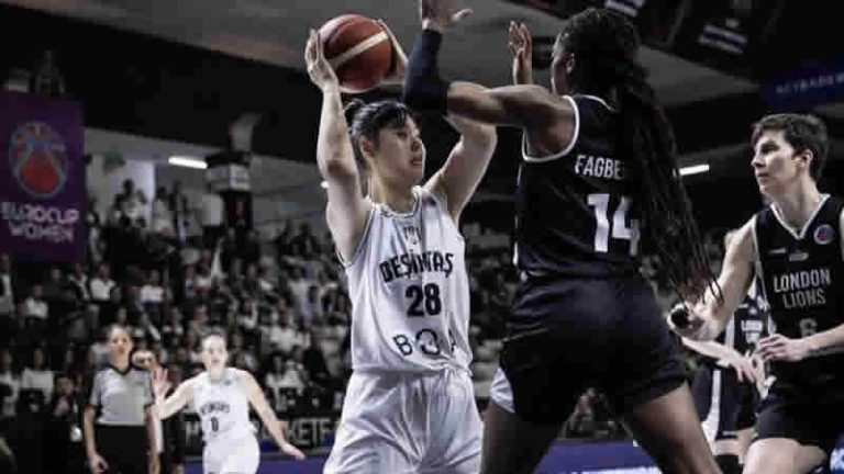 Beşiktaş, Kadınlar EuroCup Finalinin İlk Maçında London Lions’ı mağlup etti