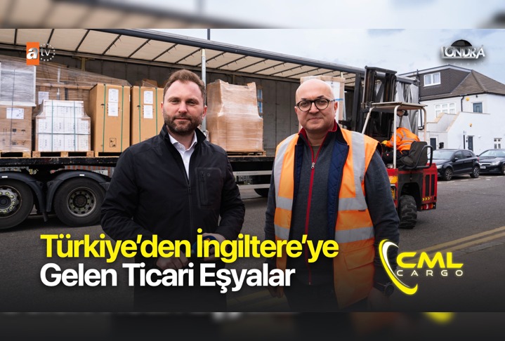 Türkiye’den İngiltere’ye gelen ticari eşyalar…