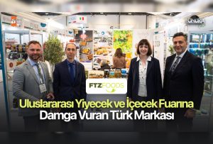 Uluslararası yiyecek ve içecek fuarına damga vuran Türk markası…