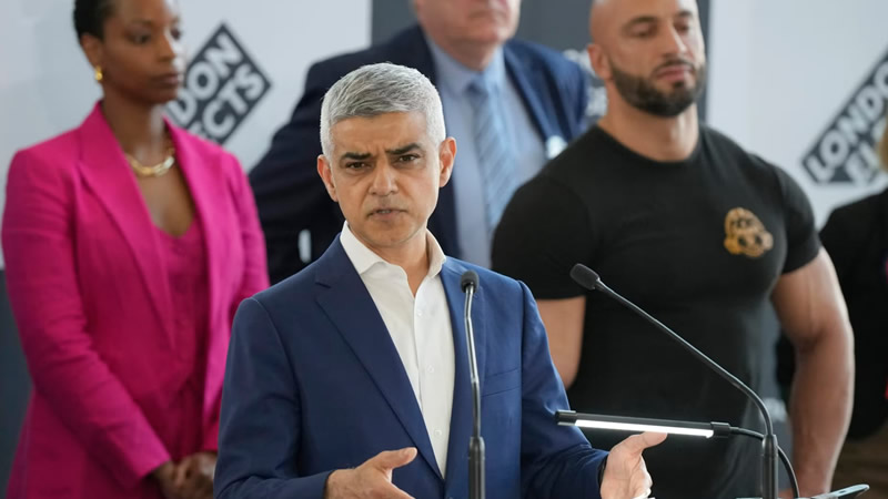 Sadiq Khan üçüncü kez Londra Belediye Başkanı seçildi