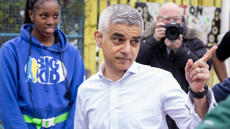 Anket: Sadiq Khan, Londra Belediye Başkanlığı yarışında 22 puan önde