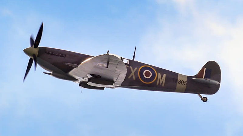  Spitfire Kazasında RAF Pilotu Hayatını Kaybetti
