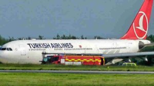 THY uçağı Manchester’a acil iniş yaptı