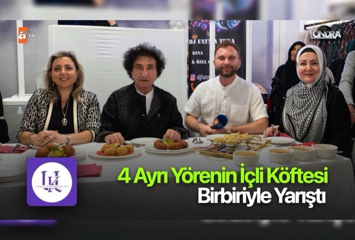 4 ayrı yörenin içli köftesi birbiriyle yarıştı…