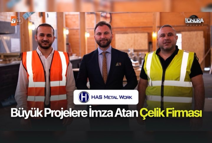 Büyük projelere imza atan çelik firması…
