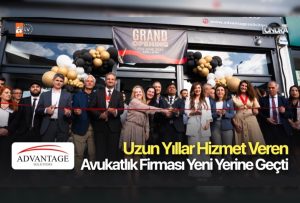 Uzun yıllar hizmet veren avukatlık firması yeni yerine geçti…