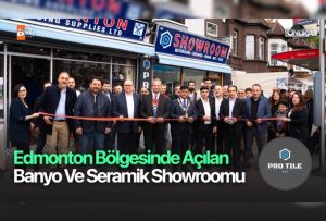 Edmonton bölgesinde açılan banyo ve seramik showroomu…
