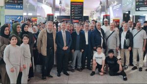 Hac Kafilesi İngiltere’den Kutsal Topraklara Uğurlandı