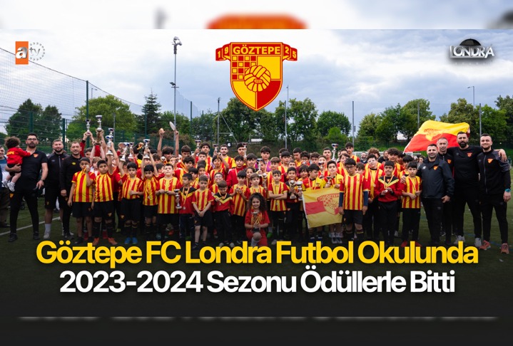Göztepe FC Londra futbol okulunda 2023-2024 sezonu ödüllerle bitti…