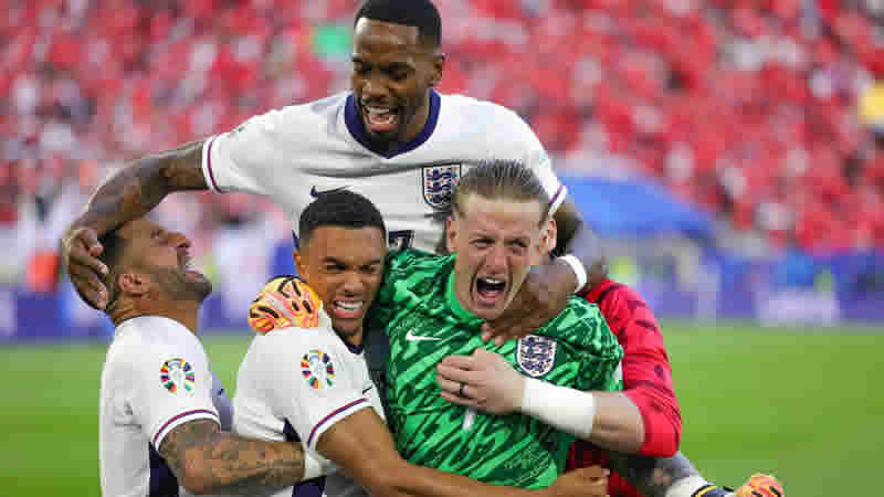 EURO 2024: Hollanda ile İngiltere Yarı Finalde Karşı Karşıya Gelecek