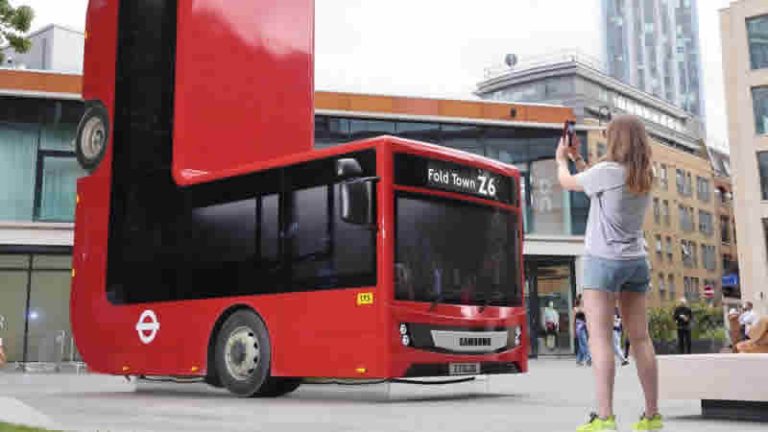 Londra’da Old Street, “Fold Street”e Dönüştü