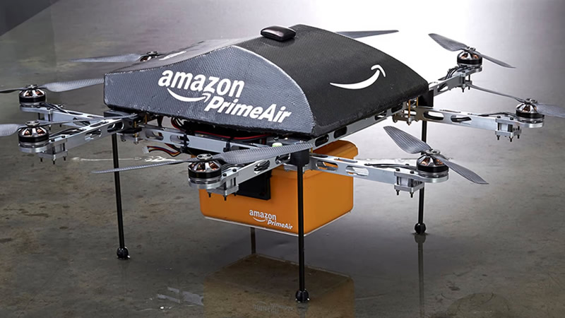 Amazon’a, İngiltere’de Drone Teslimatları İçin Yeşil Işık