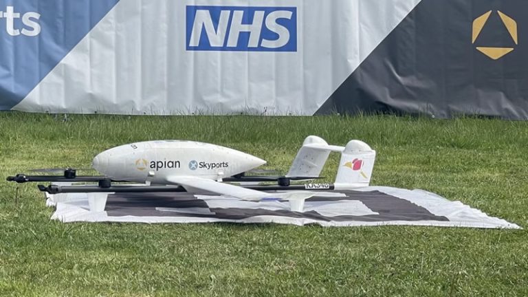 İngiltere’de Drone’lar İlk Kez Kan Dağıtımı İçin Kullanıldı