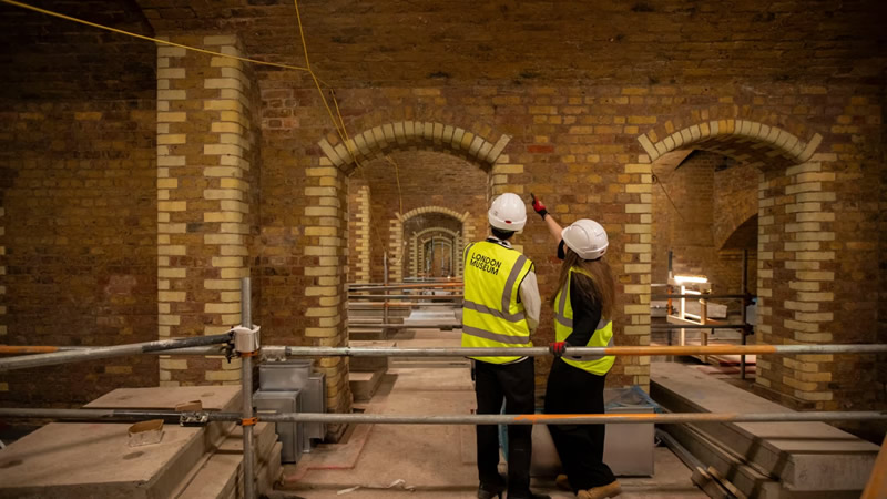 Londra Müzesi’nin Yeni Şantiyesinde Şaşırtan Keşif