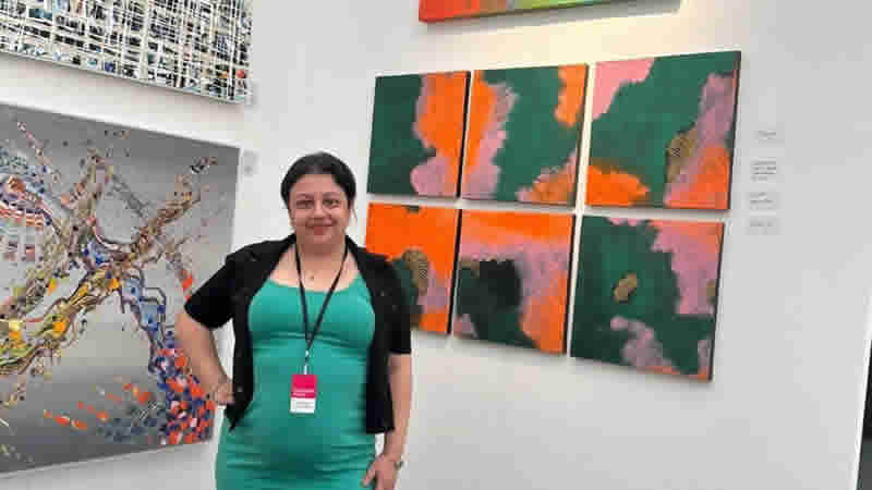 Genç Sanatçı Asya Alpay Londra’da Eserlerini Sergilemeye Hazırlanıyor