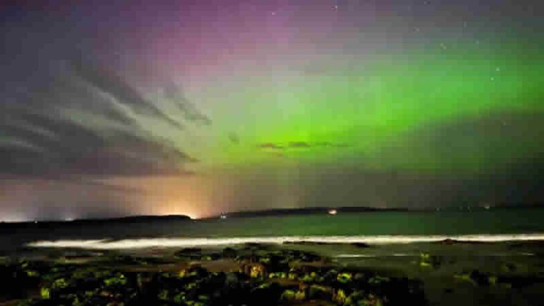 Kuzey Işıkları İngiltere’nin Birçok Bölgesinde Görüldü