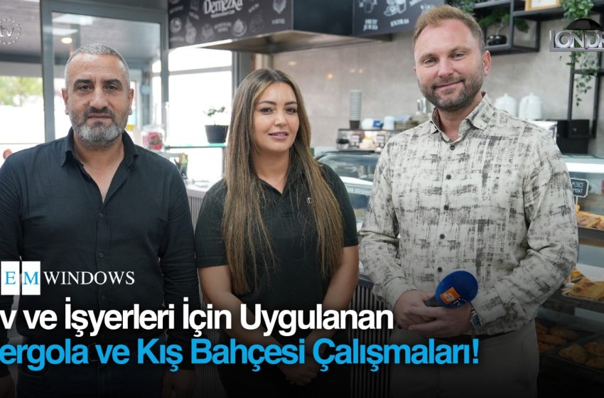 Ev ve işyerleri için uygulanan pergola ve kış bahçesi çalışmaları…
