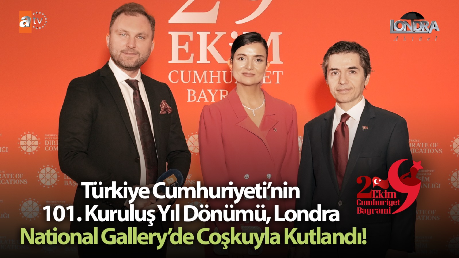 Cumhuriyetin 101. kuruluş yıl dönümü coşkuyla kutlandı…