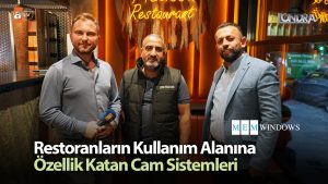 Restoranların kullanım alanına özellik katan cam sistemleri…