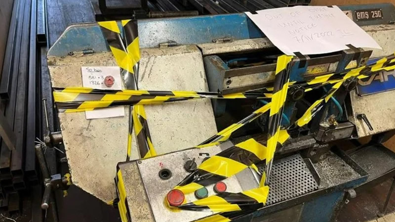 Çırağın Parmağını Kesmesi Sonucu Şirket 500 Bin Sterlinlik Cezaya Çarptırıldı