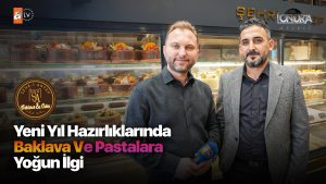 Yeni yıl hazırlıklarında baklava ve pastalara yoğun ilgi…