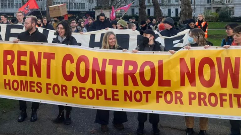Londra Kiracılar Birliği’nden Yükselen Kiralara Karşı Protesto
