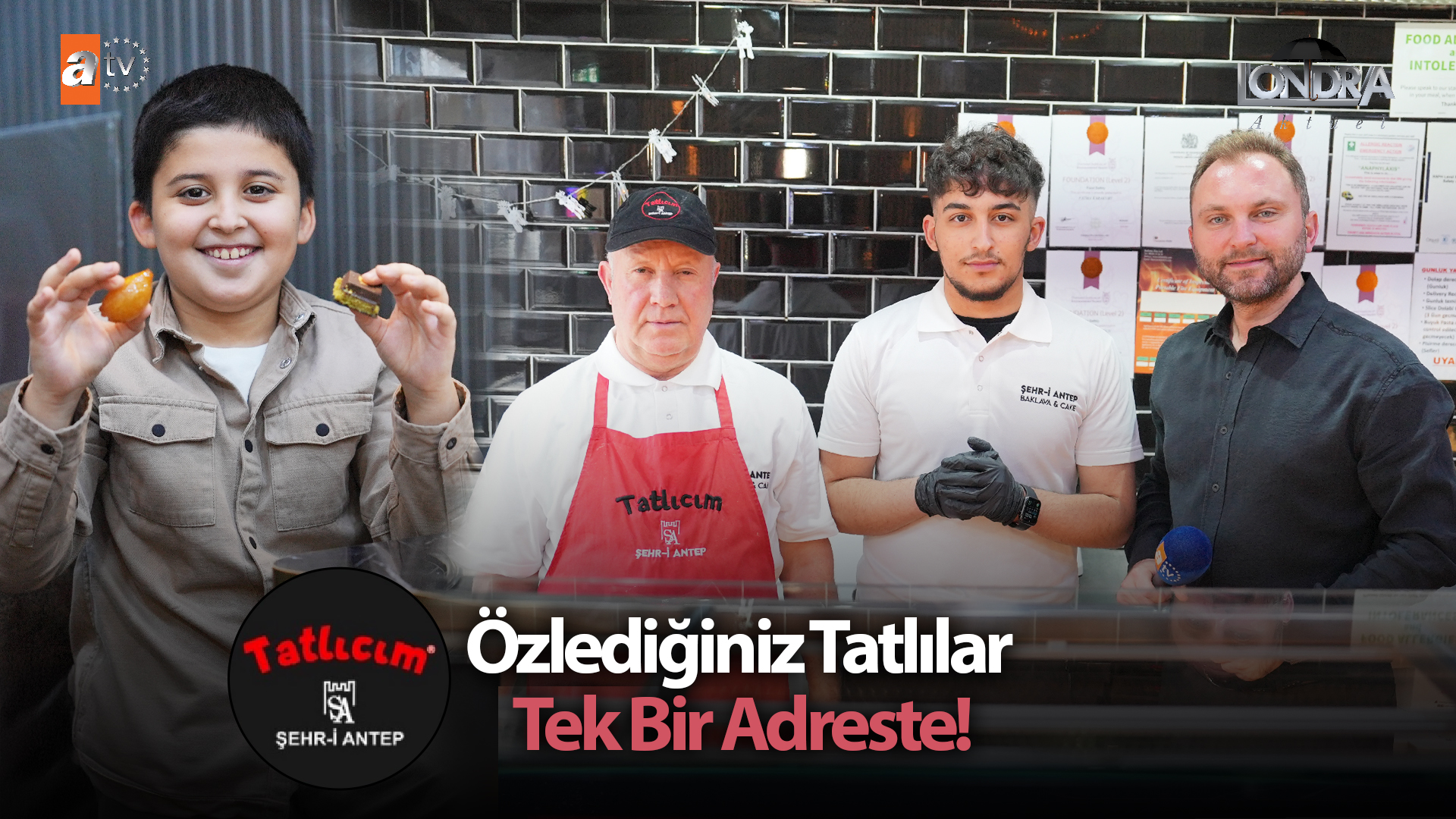 Özlediğiniz tatlılar tek bir adreste…