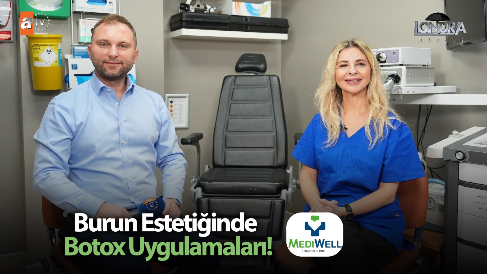 Burun estetiğinde botox uygulamaları…