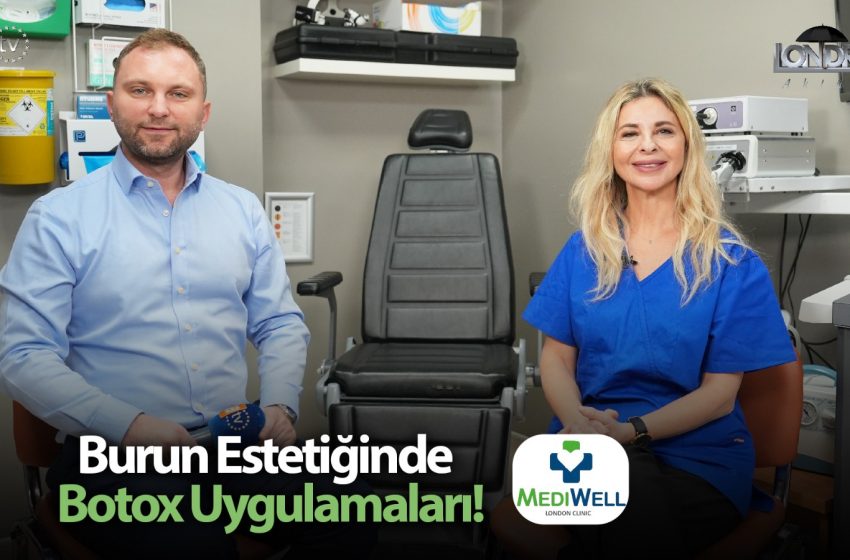 Burun estetiğinde botox uygulamaları…
