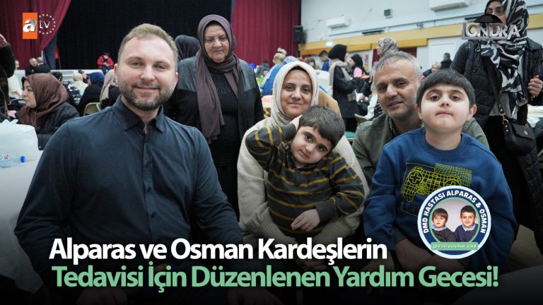 Alparas ve Osman kardeşlerin tedavisi için düzenlenen yardım gecesi…