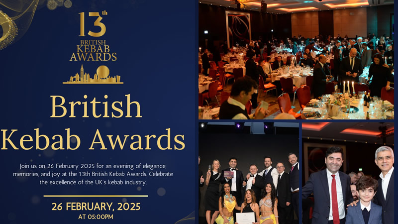 British Kebab Awards Şubat Ayında Londra’da Sahiplerini Bulacak