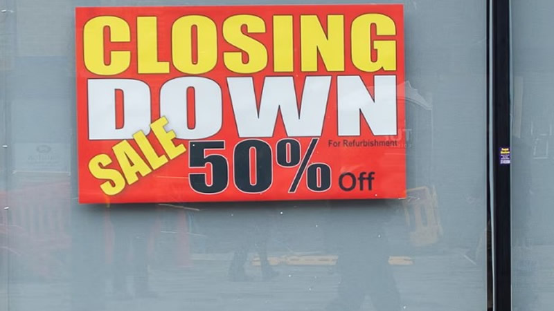 İngiltere’de 2024 Yılında Günde 37 Mağaza Kapandı