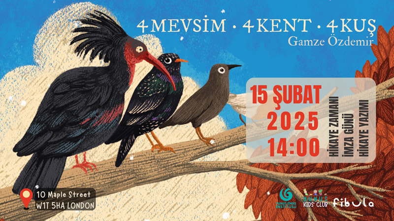 Londra’da Çocuklar İçin Yaratıcı Yazarlık Atölyesi