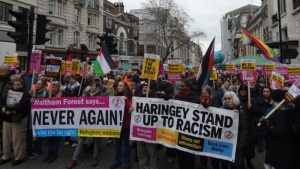 Londra’da Sendikalar Aşırı Sağa Karşı Eş Zamanlı Gösteriler Düzenledi