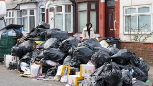 Birmingham’da Çöp Yığınları Büyüyor