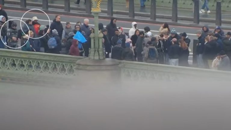 Westminster Köprüsü’nde Batman ve Robin Kılığında Operasyon