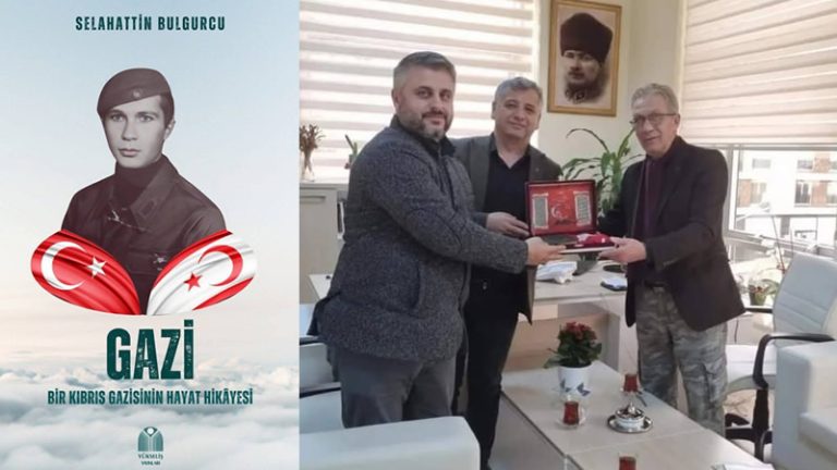 Kıbrıs Barış Harekatına dair yazılmış ilk kitap ‘Gazi’ okuyucuyla buluştu